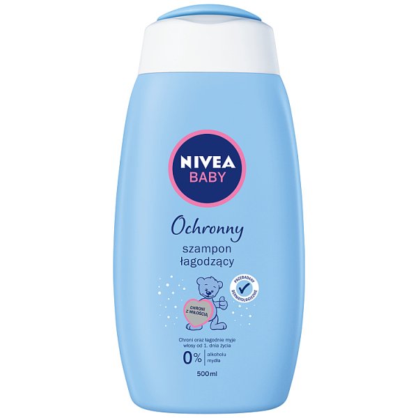 Nivea Baby Ochronny Szampon Łagodzący 500 ml