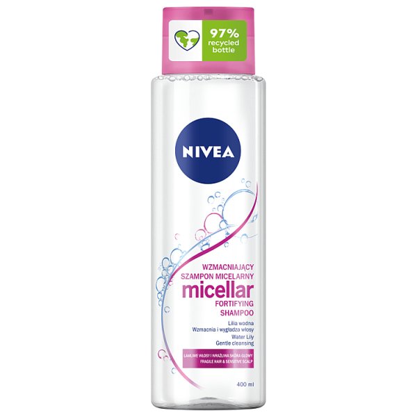 Nivea Wzmacniający szampon micelarny 400ml
