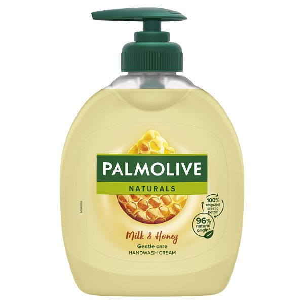 Palmolive Naturals Milk &amp; Honey (Mleko i Miód) Kremowe mydło do rąk w płynie, 300 ml