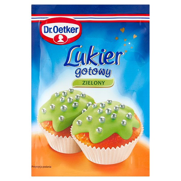 Dr. Oetker Lukier gotowy zielony 100 g