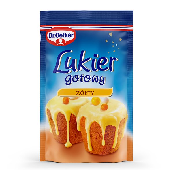 Dr. Oetker Lukier gotowy żółty 100 g