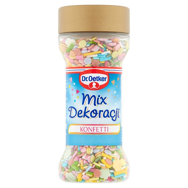 Dr. Oetker Mix dekoracji konfetti 50 g