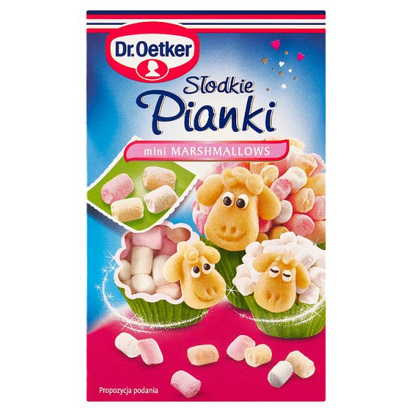 Dr. Oetker Słodkie pianki mini marshmallows 30 g