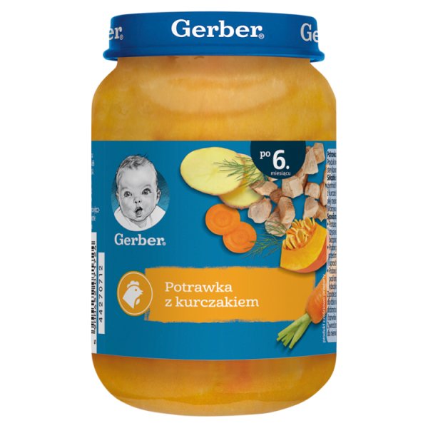 Gerber Potrawka z kurczakiem po 6. miesiącu 190 g