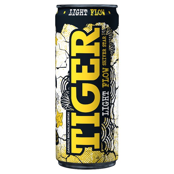 Tiger Light Flow Shiver Star Gazowany napój energetyzujący 330 ml