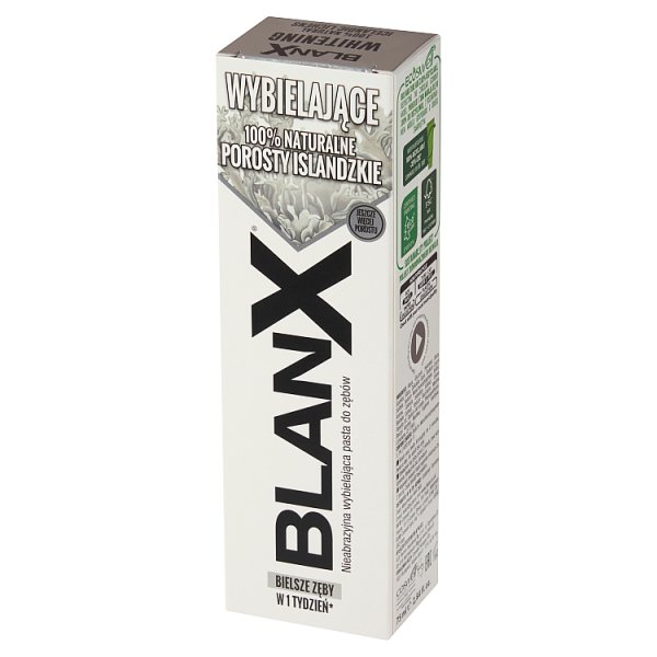 BlanX Whitening Nieabrazyjna wybielająca pasta do zębów 75 ml