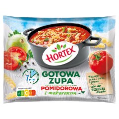 Hortex Gotowa zupa pomidorowa z makaronem 350 g