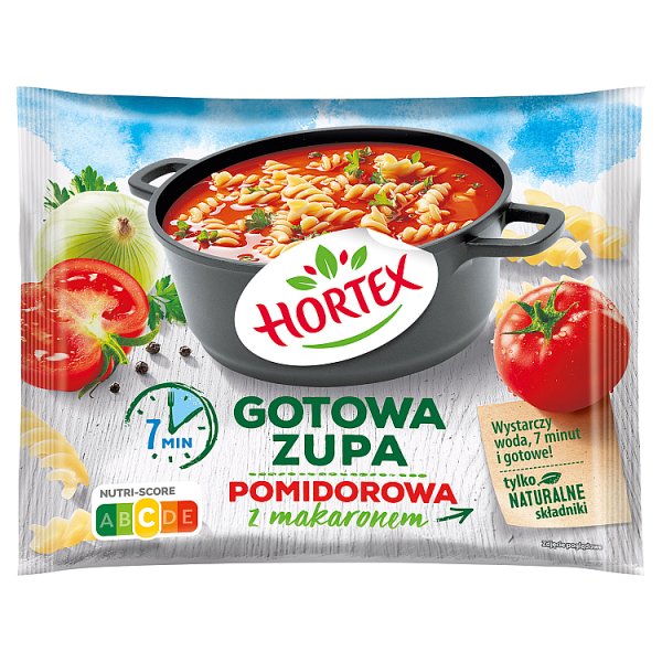 Hortex Gotowa zupa pomidorowa z makaronem 350 g