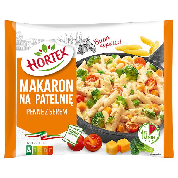 Hortex Makaron na patelnię penne z serem 450 g