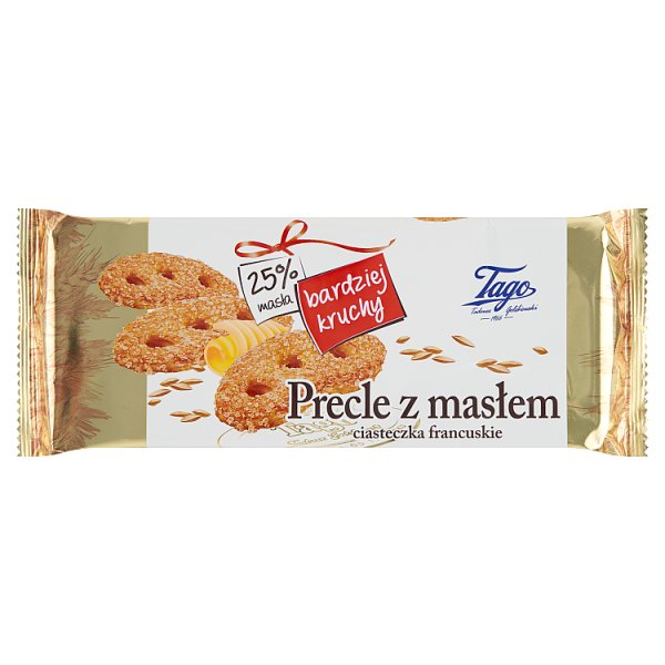 Tago Precle z masłem ciasteczka francuskie 135 g