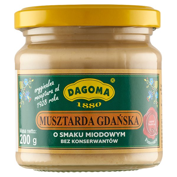 Dagoma Musztarda gdańska o smaku miodowym 200 g