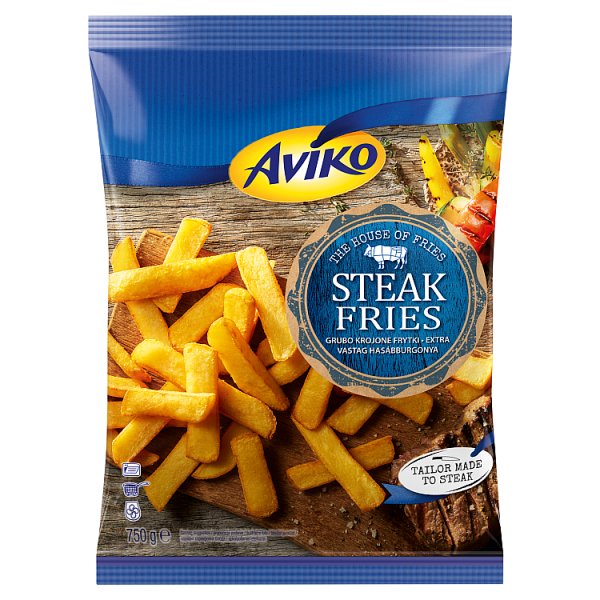 Aviko Grubo krojone frytki do piekarnika 750 g