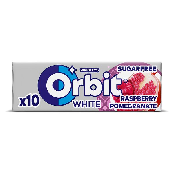 Orbit Raspberry Pomegranate Bezcukrowa guma do żucia 14 g (10 sztuk)