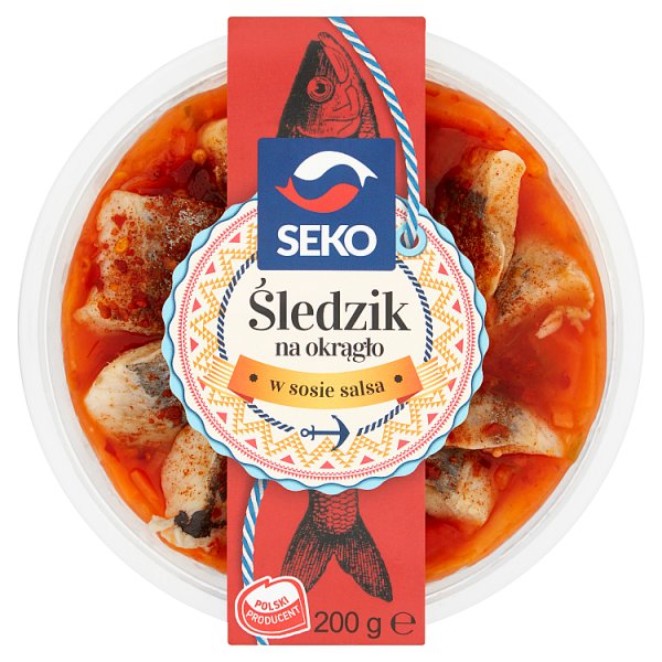 Seko Śledzik na okrągło w sosie salsa 200 g