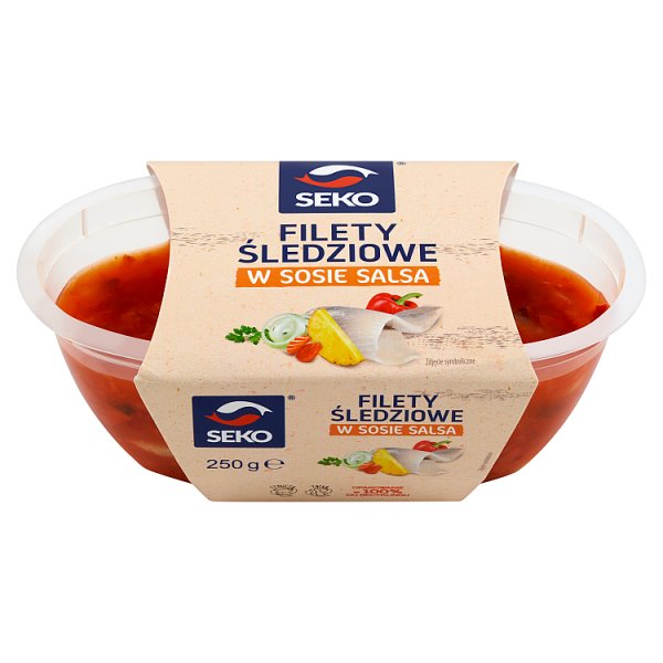 Seko Filety śledziowe w sosie salsa 250 g