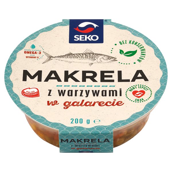 Seko Makrela z warzywami w galarecie 200 g