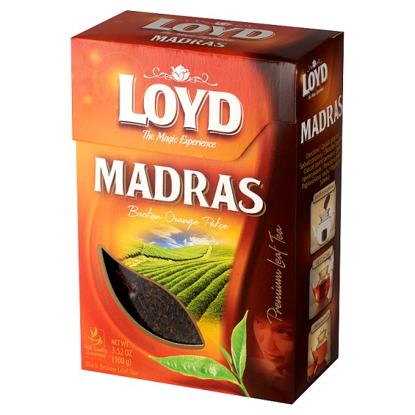 Loyd Madras Herbata czarna liściasta łamana 100 g