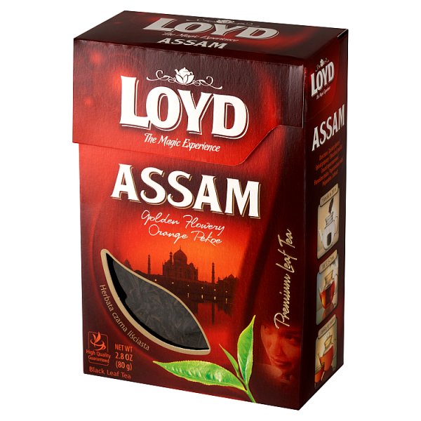 Loyd Assam Herbata czarna liściasta 80 g