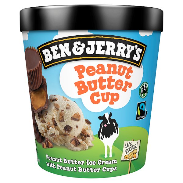Ben &amp; Jerry&#039;s Peanut Butter Cup Lody 465 ml