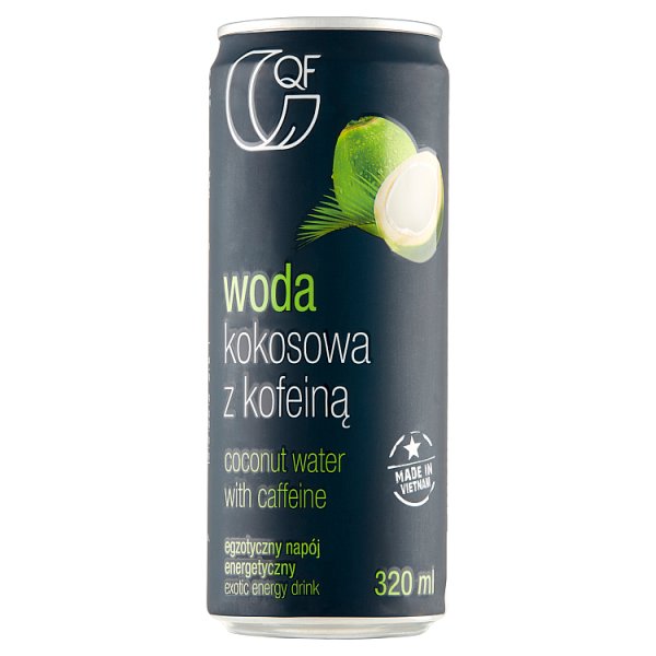 QF Woda kokosowa z kofeiną 320 ml