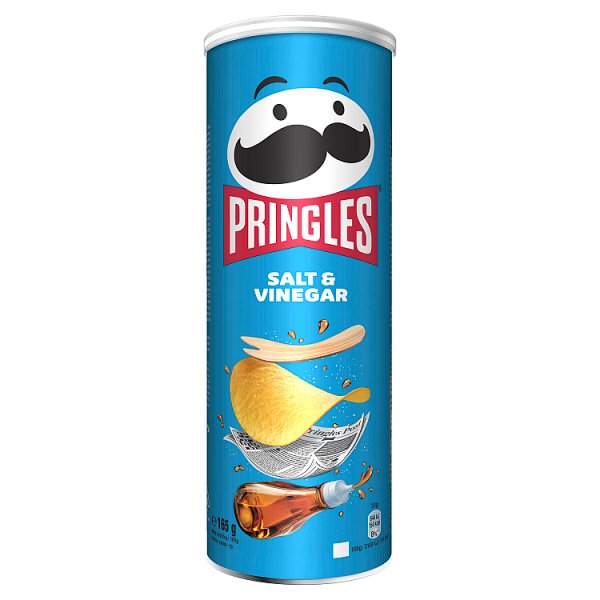 Pringles Salt &amp; Vinegar Chrupki 165 g