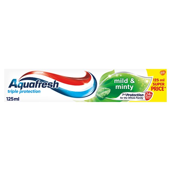 Aquafresh Triple Protection Mild &amp; Minty Pasta do zębów 125 ml