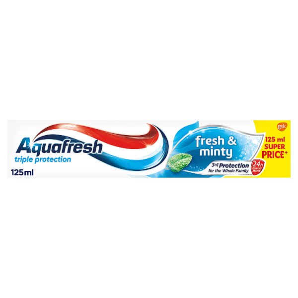 Aquafresh Triple Protection Fresh &amp; Minty Pasta do zębów 125 ml