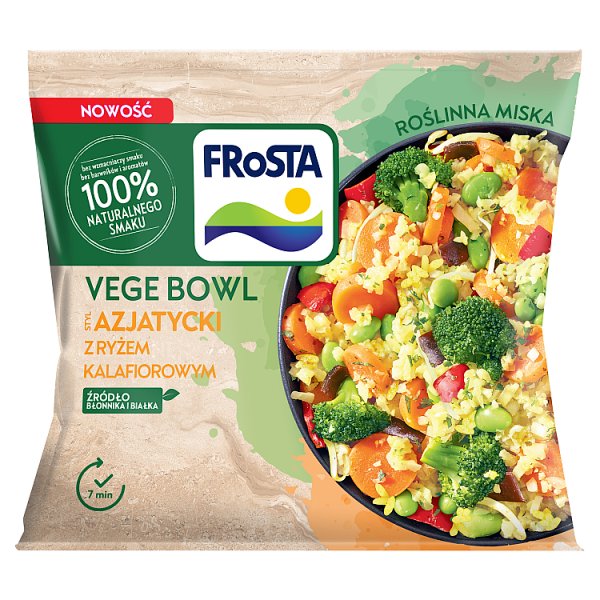 FRoSTA Vege bowl styl Azjatycki z ryżem kalafiorowym 400 g