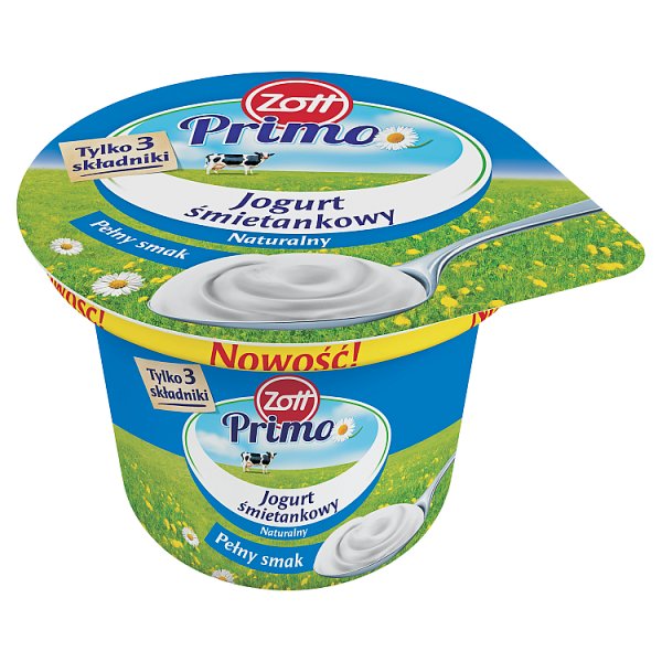 Zott Primo Jogurt śmietankowy naturalny 220 g