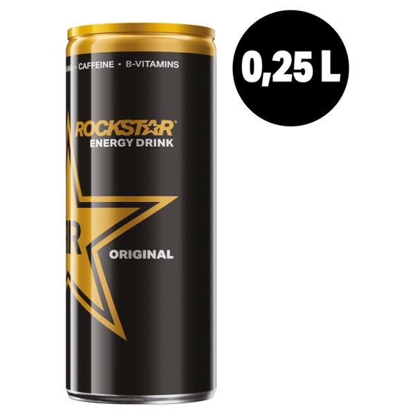 Rockstar Original Gazowany napój energetyzujący 250 ml