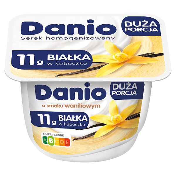 Danio Serek homogenizowany o smaku waniliowym 200 g