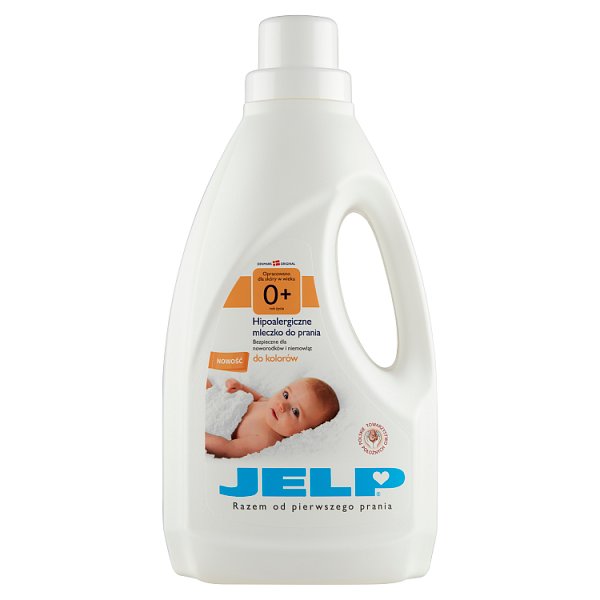 JELP 0+ Hipoalergiczne mleczko do prania do kolorów 1,5 l (18 prań)