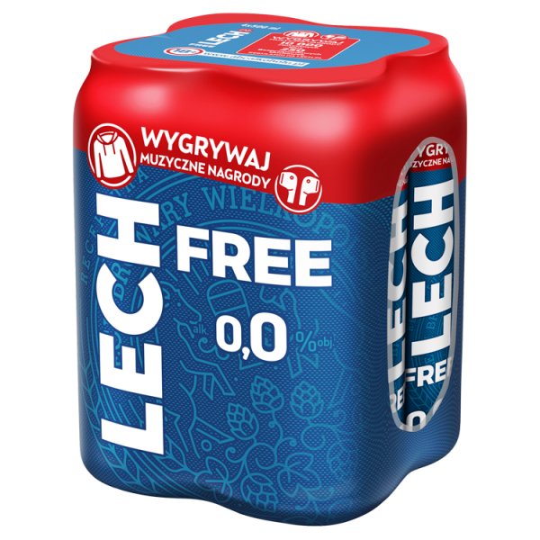 Lech Free Piwo bezalkoholowe 4 x 500 ml