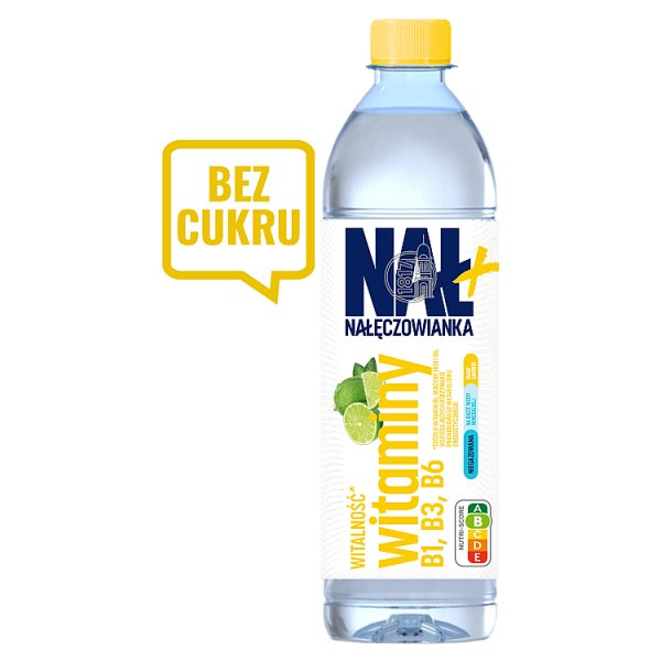 Nałęczowianka Nał+ Napój z dodatkiem witamin smak limonki 0,7 l