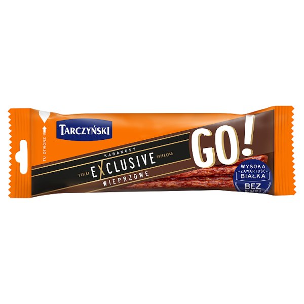 Tarczyński Kabanosy Exclusive Go! wieprzowe 50 g