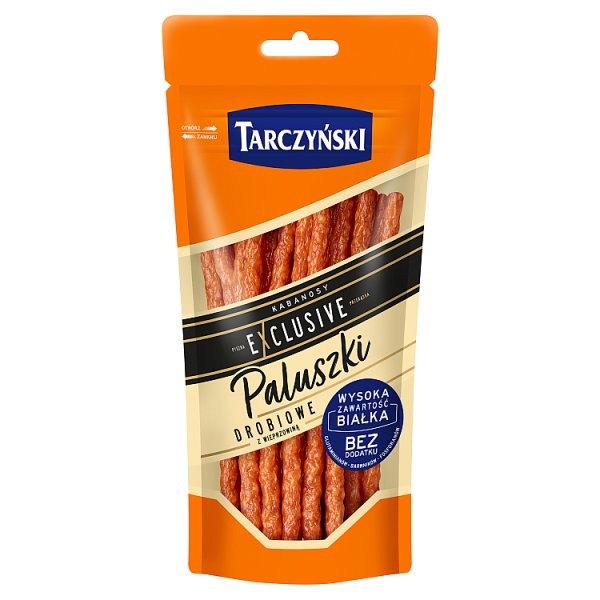 Tarczyński Kabanosy Exclusive paluszki drobiowe z wieprzowiną 95 g