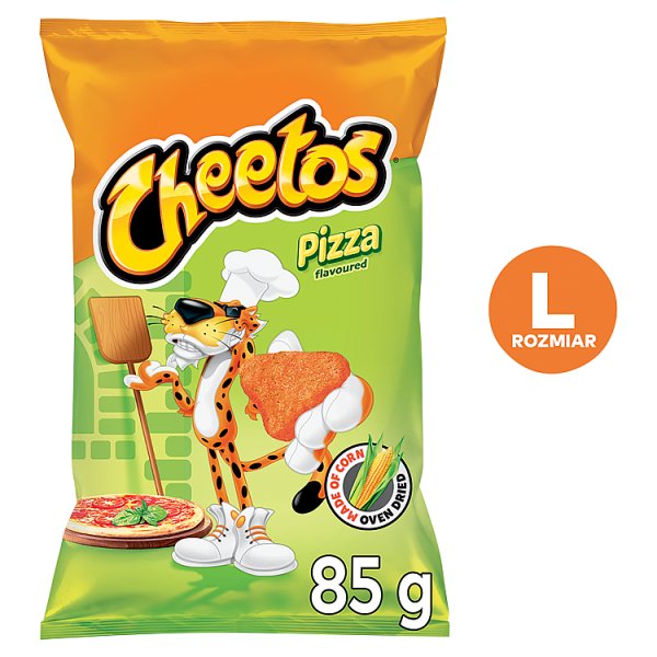 Cheetos Chrupki kukurydziane o smaku pizzy 85 g