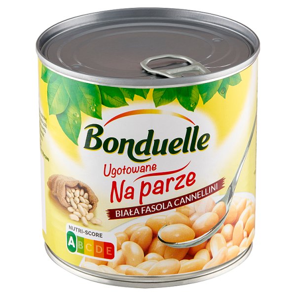 Bonduelle Ugotowane na parze Biała fasola Cannellini 310 g