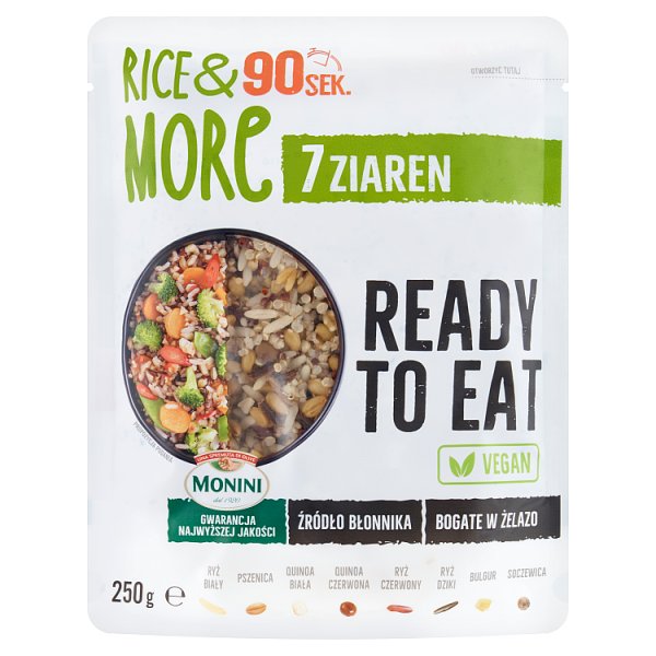 Monini Rice &amp; More Miks 7 ziaren i soczewicy 250 g