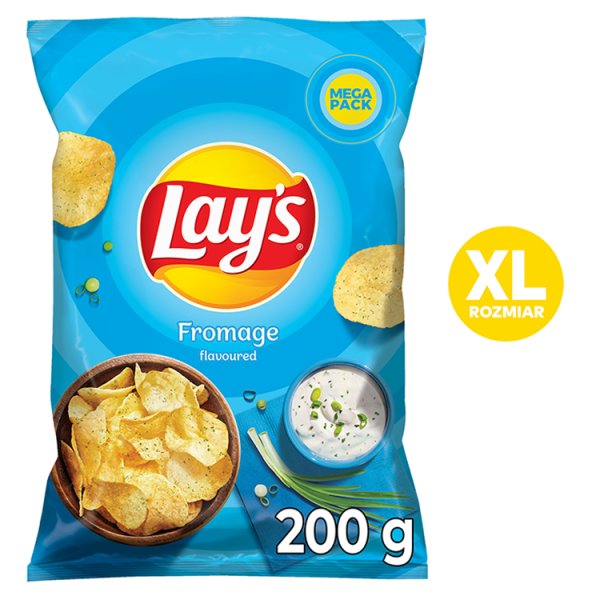 Lay&#039;s Chipsy ziemniaczane o smaku śmietankowego serka z ziołami 200 g