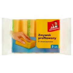 Jan Niezbędny Zmywak profilowany 3 sztuki