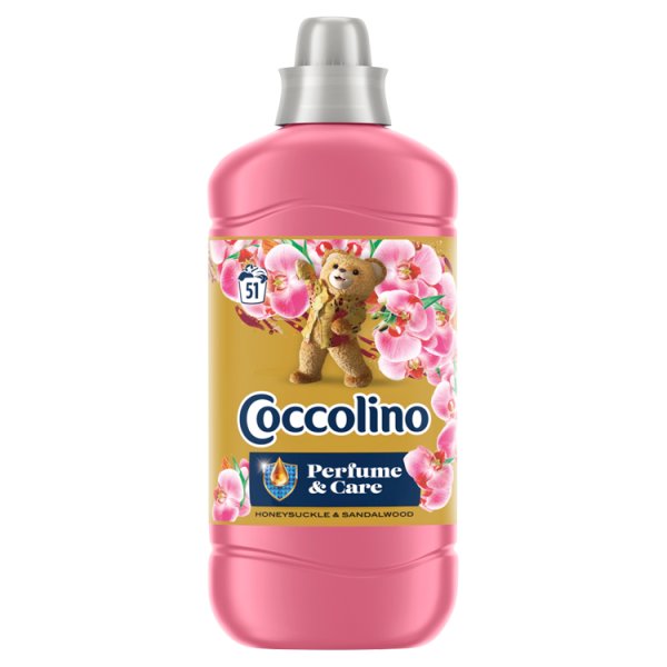 Coccolino Honeysuckle &amp; Sandalwood Płyn do płukania tkanin koncentrat 1275 ml (51 prań)