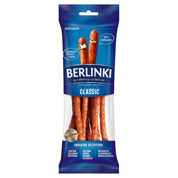 Berlinki Classic Kiełbasa 85 g