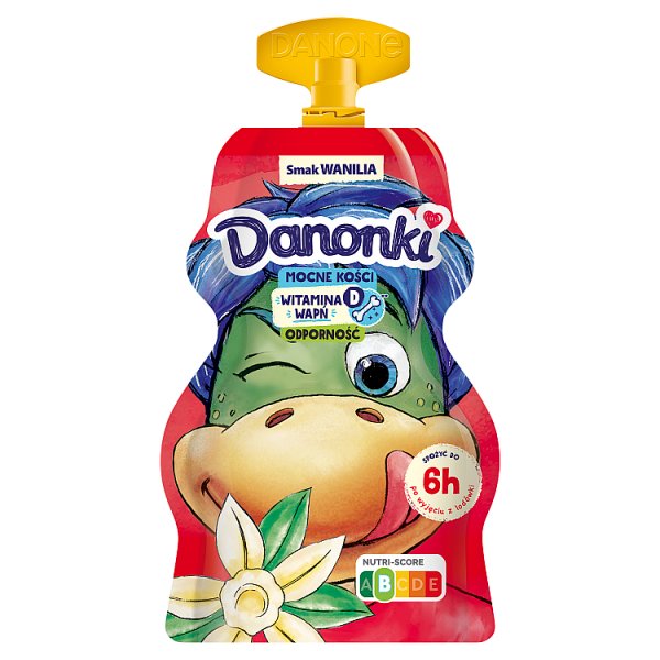 Danone Danonki Jogurt smak wanilia 70 g