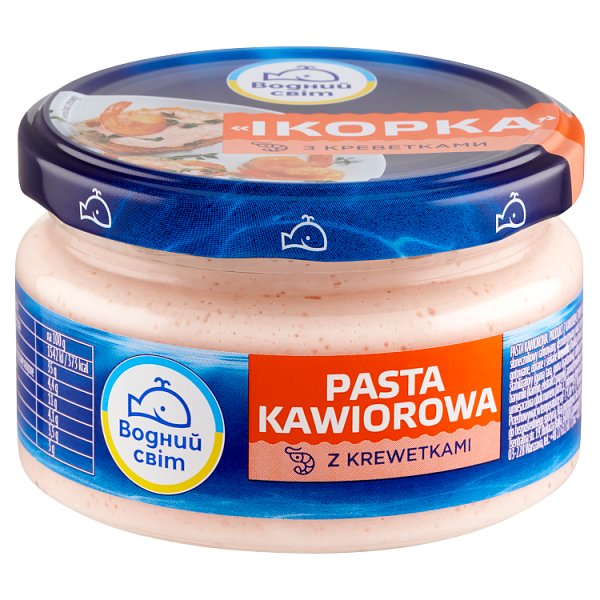 Pasta kawiorowa z krewetkami 160 g