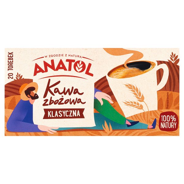 Anatol Kawa zbożowa klasyczna 84 g (20 x 4,2 g)