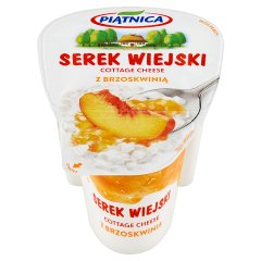 Piątnica Serek wiejski z brzoskwinią 150 g