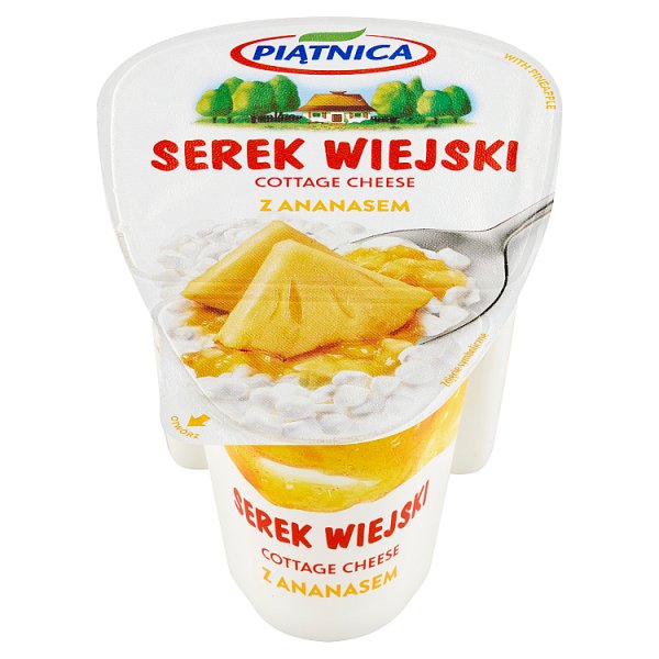 Piątnica Serek wiejski z ananasem 150 g