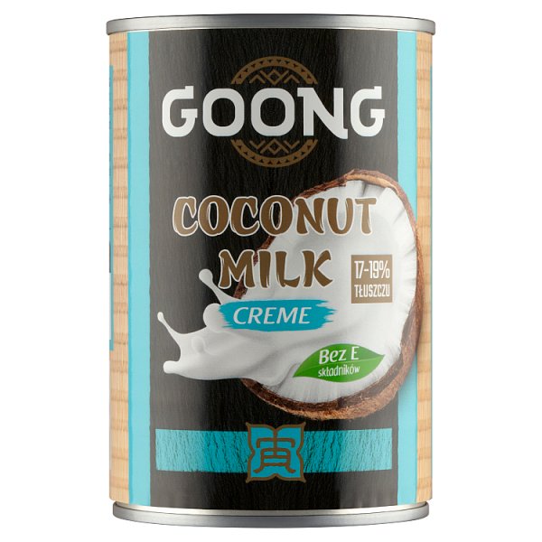 Goong Ekstrakt z miąższu kokosa 17-19 % tłuszczu 400 ml