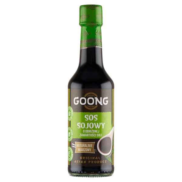 Goong Sos sojowy o obniżonej zawartości soli 150 ml